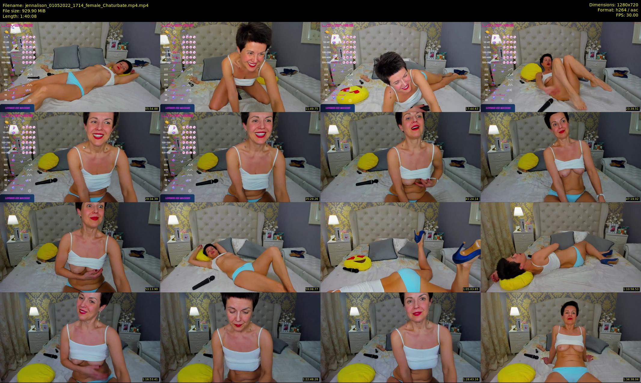 jennalison — 101 minute Chaturbate female cam show recording, 720p, May 1, 2022