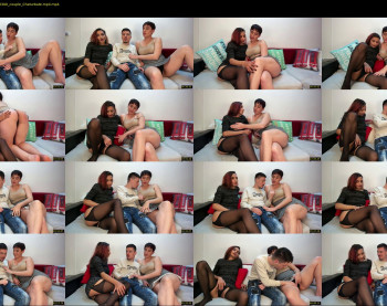 julyaandraul — 56 minute Chaturbate couple cam show recording, 1080p, May 2, 2022