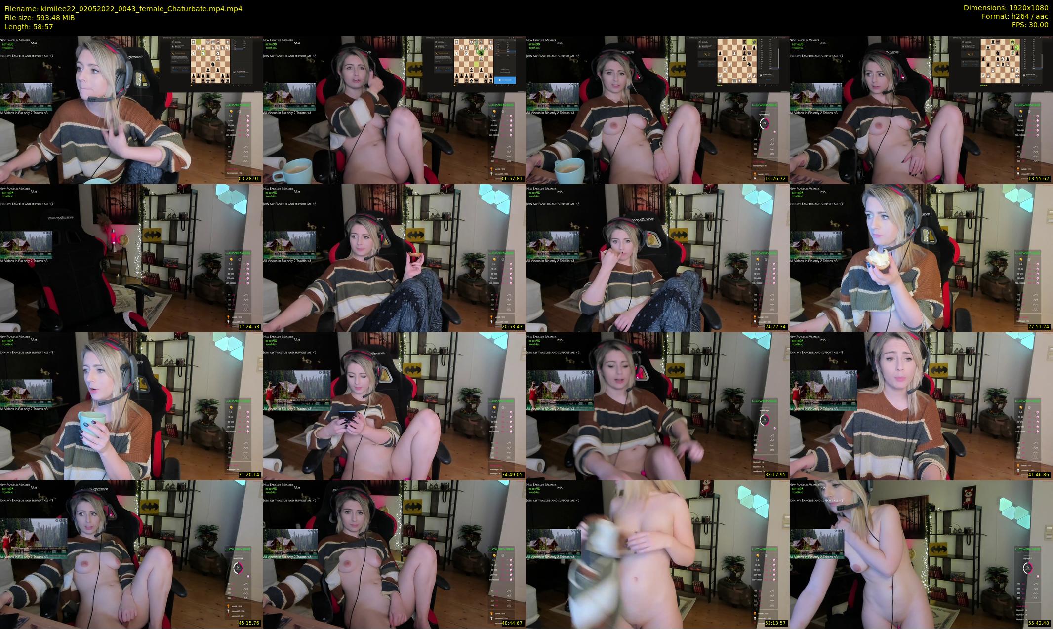 kimilee22 — 59 minute Chaturbate female cam show recording, 1080p, May 2, 2022