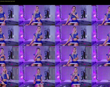 krissone — 5 minute Chaturbate female cam show recording, 720p, May 1, 2022
