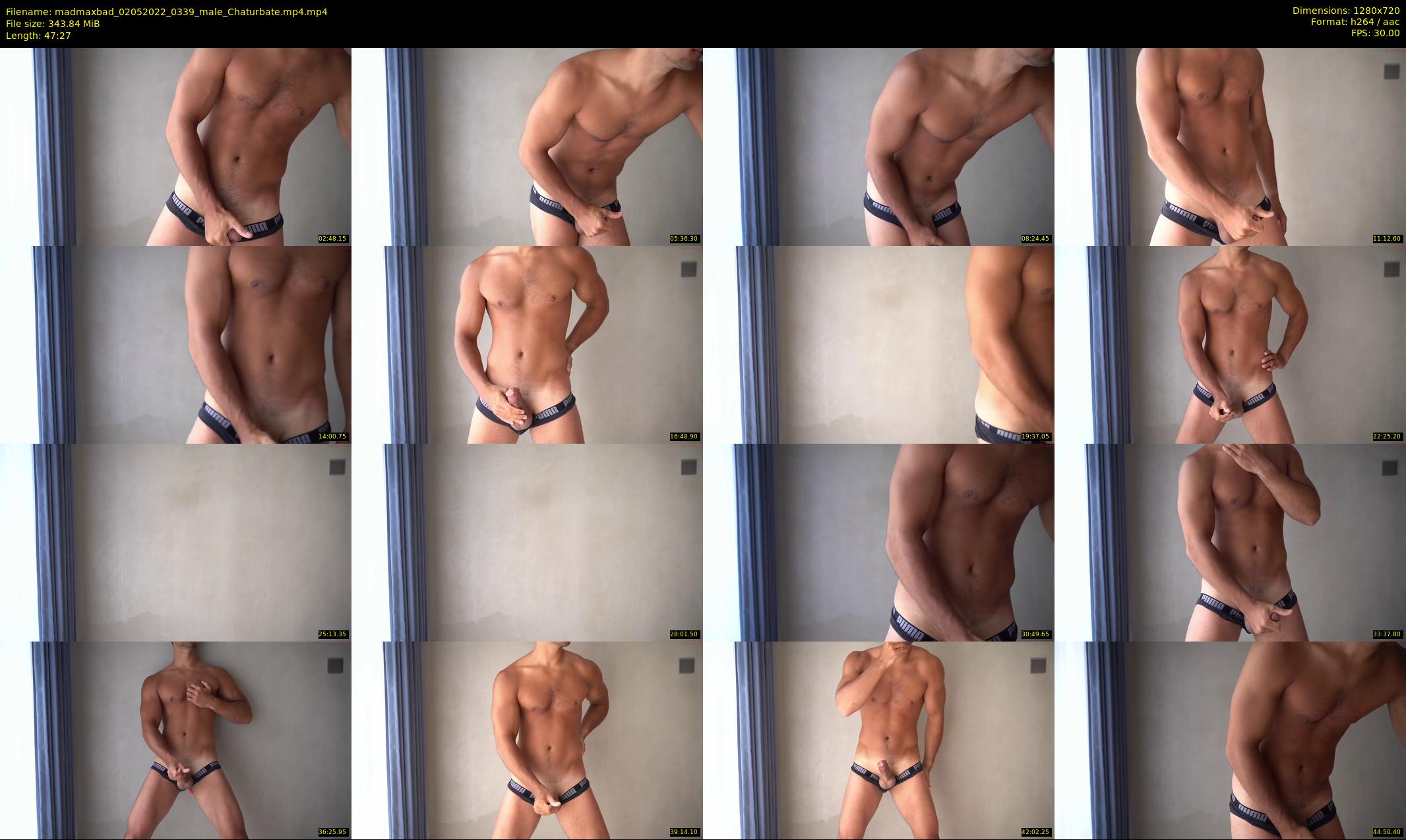 madmaxbad — 48 minute Chaturbate male cam show recording, 720p, May 2, 2022