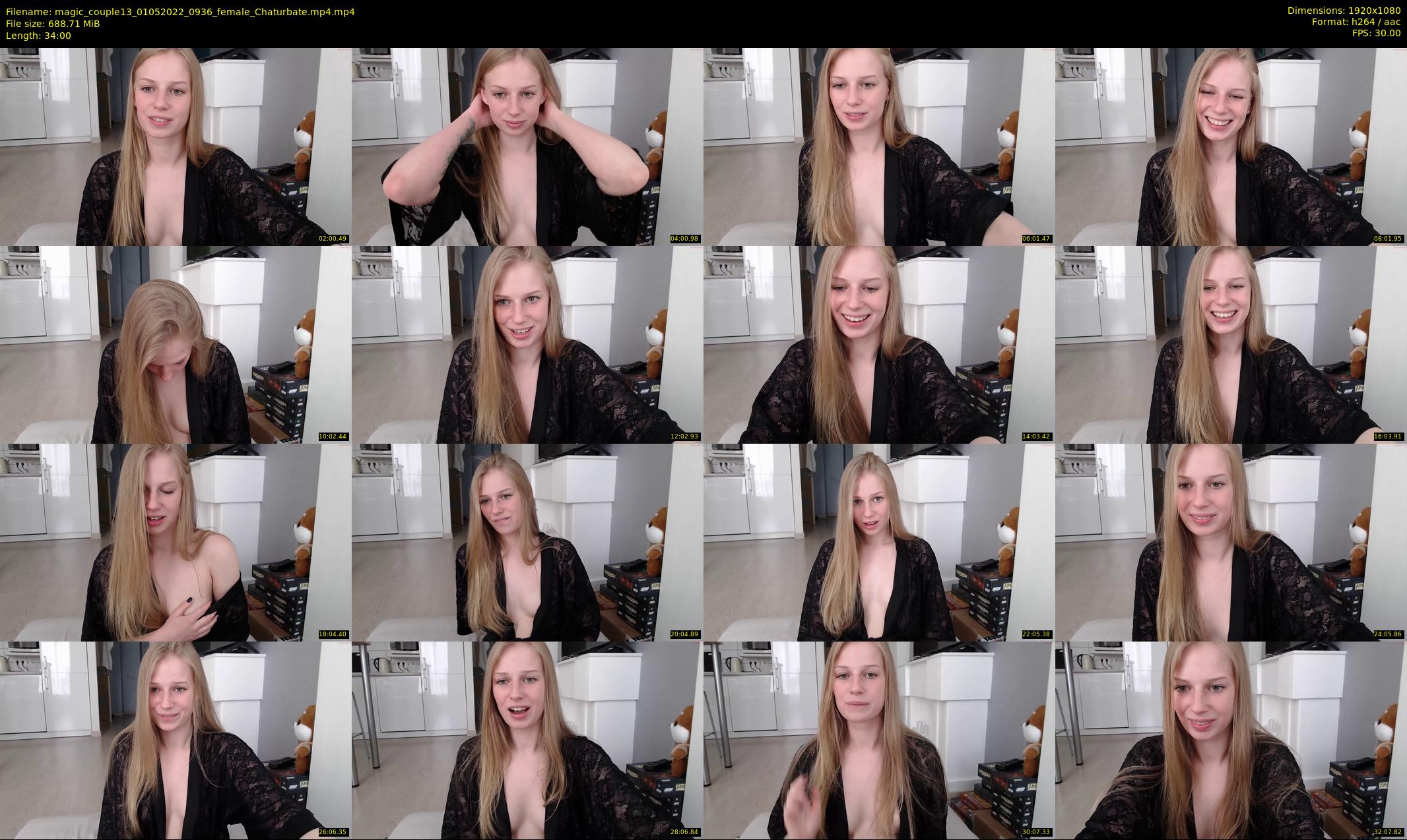 magic_couple13 — 34 minute Chaturbate couple cam show recording, 1080p, May 1, 2022