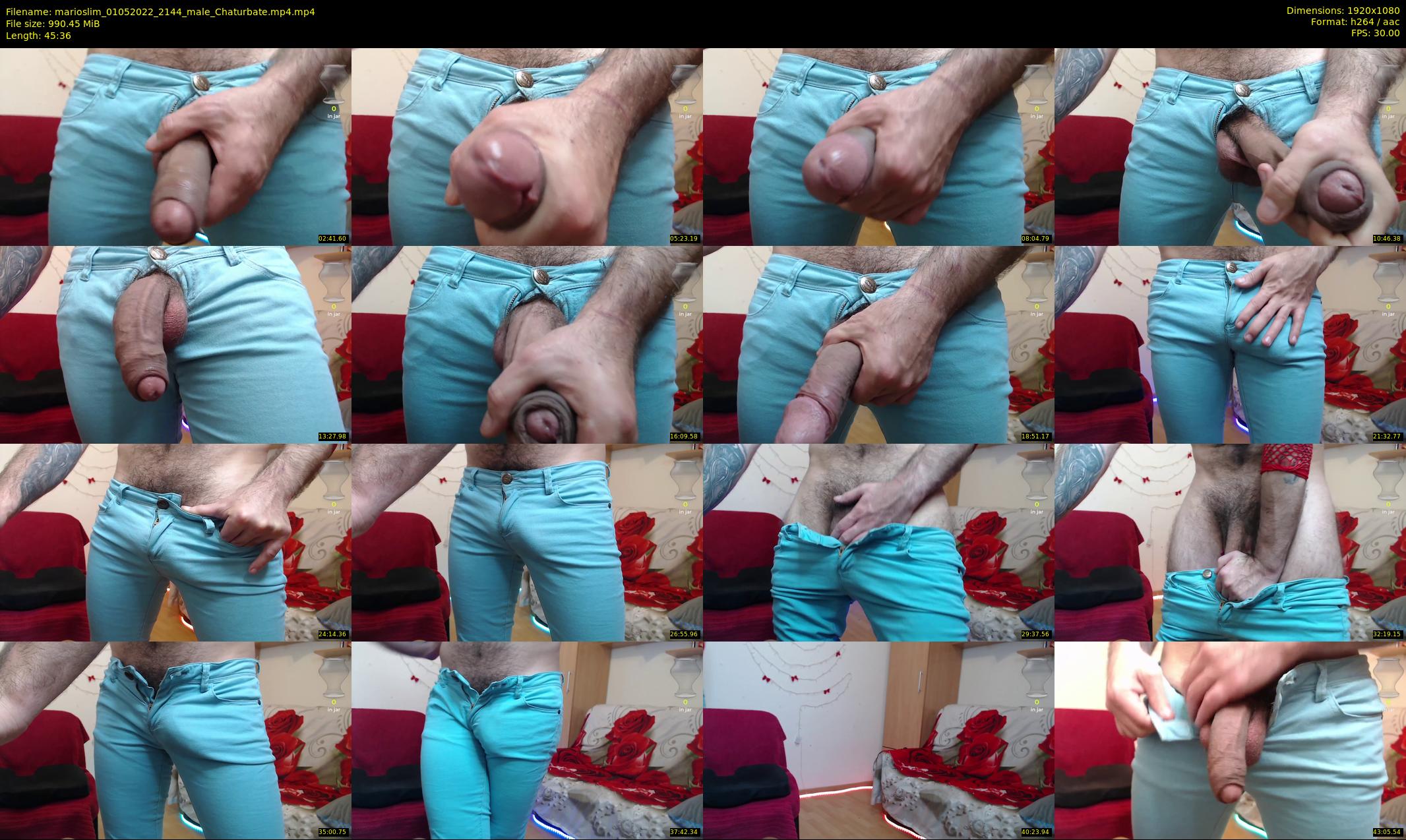 marioslim — 46 minute Chaturbate male cam show recording, 1080p, May 1, 2022