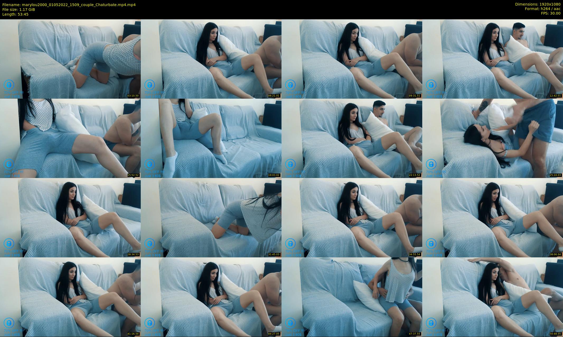 marylou2000 — 54 minute Chaturbate couple cam show recording, 1080p, May 1, 2022
