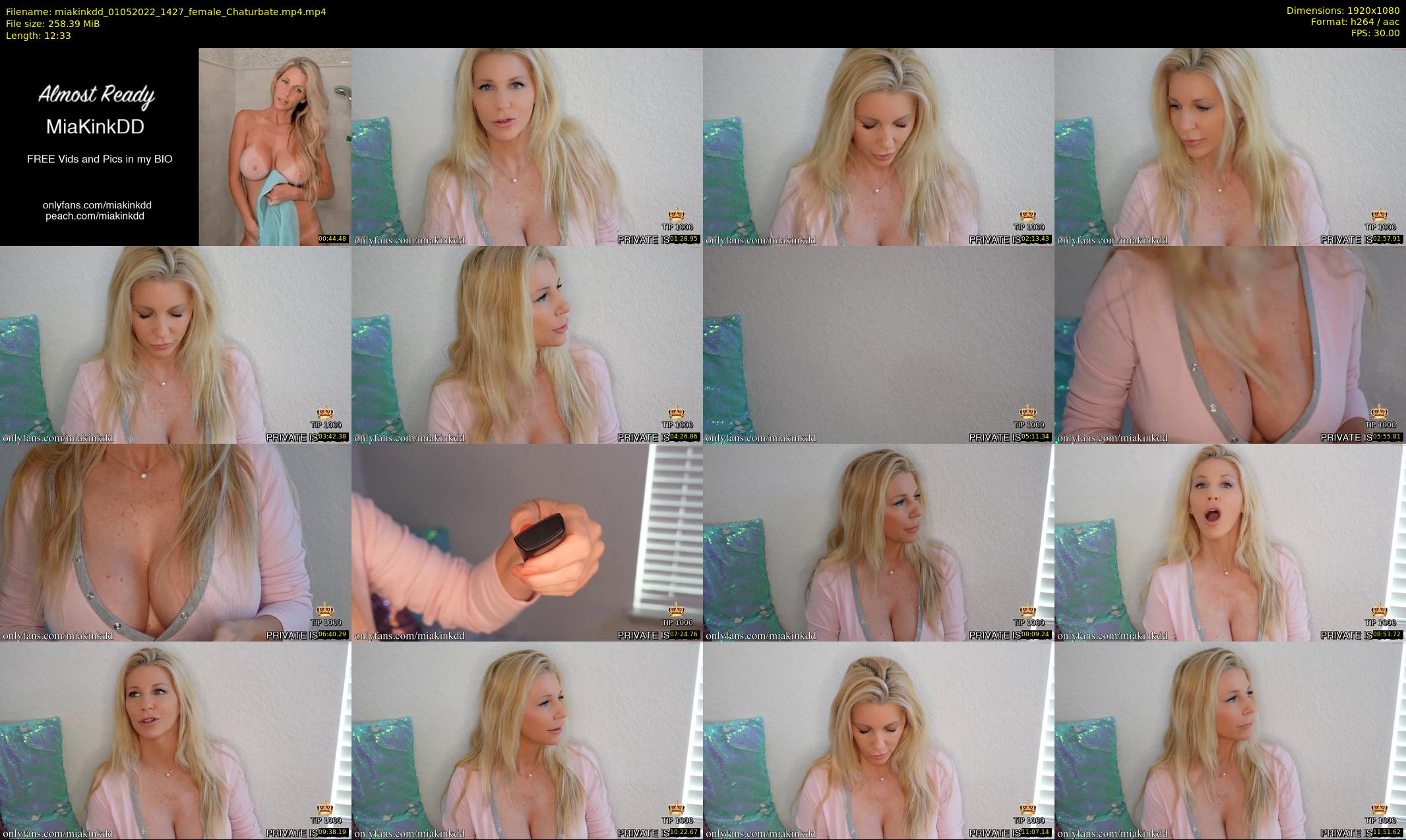 miakinkdd — 13 minute Chaturbate female cam show recording, 1080p, May 1, 2022