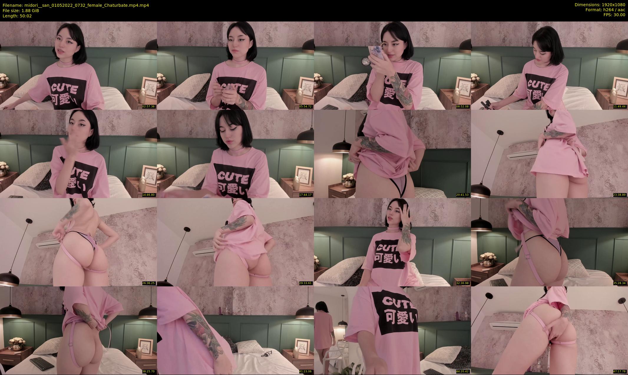 midori__san — 51 minute Chaturbate female cam show recording, 1080p, May 1, 2022