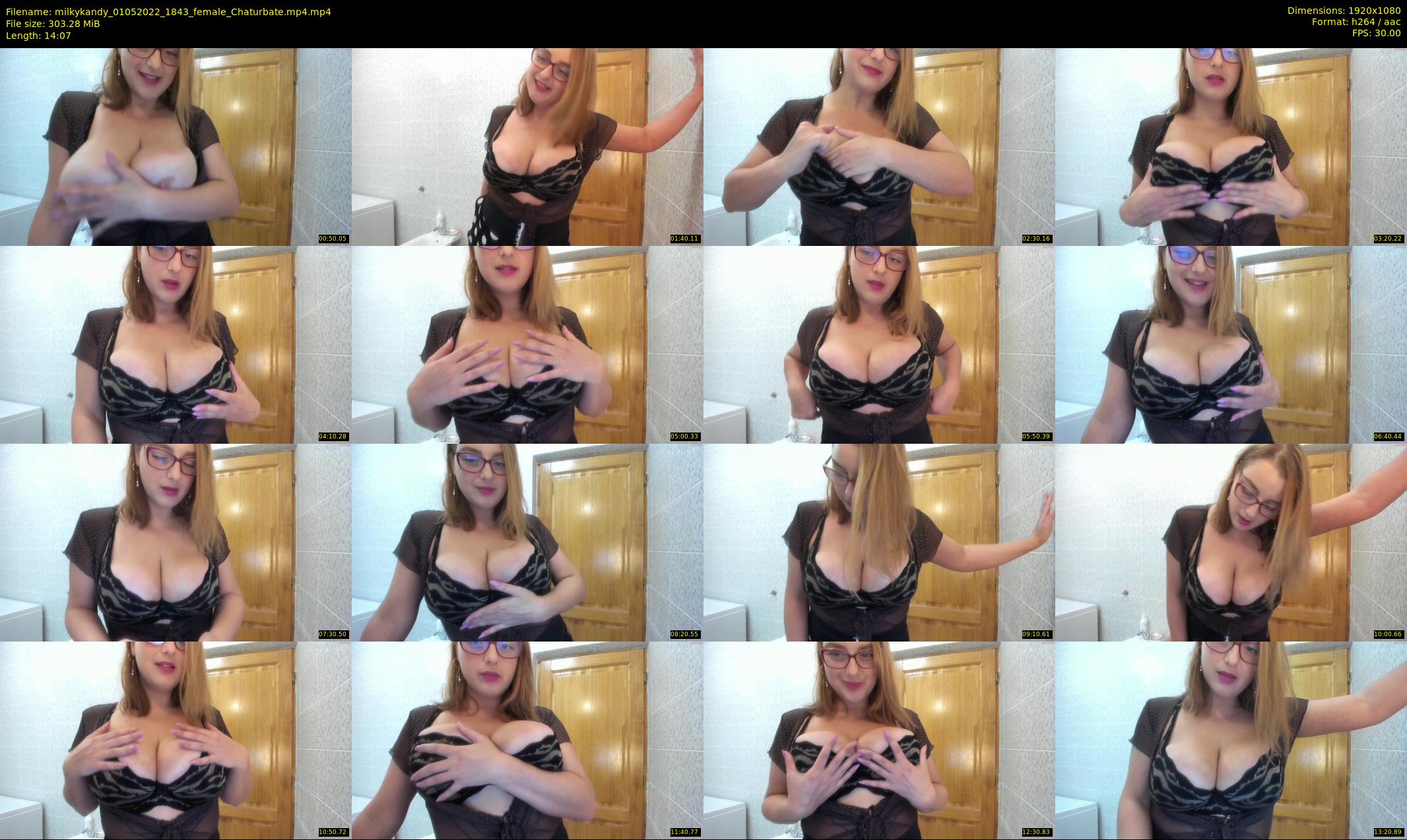 milkykandy — 15 minute Chaturbate female cam show recording, 1080p, May 1, 2022