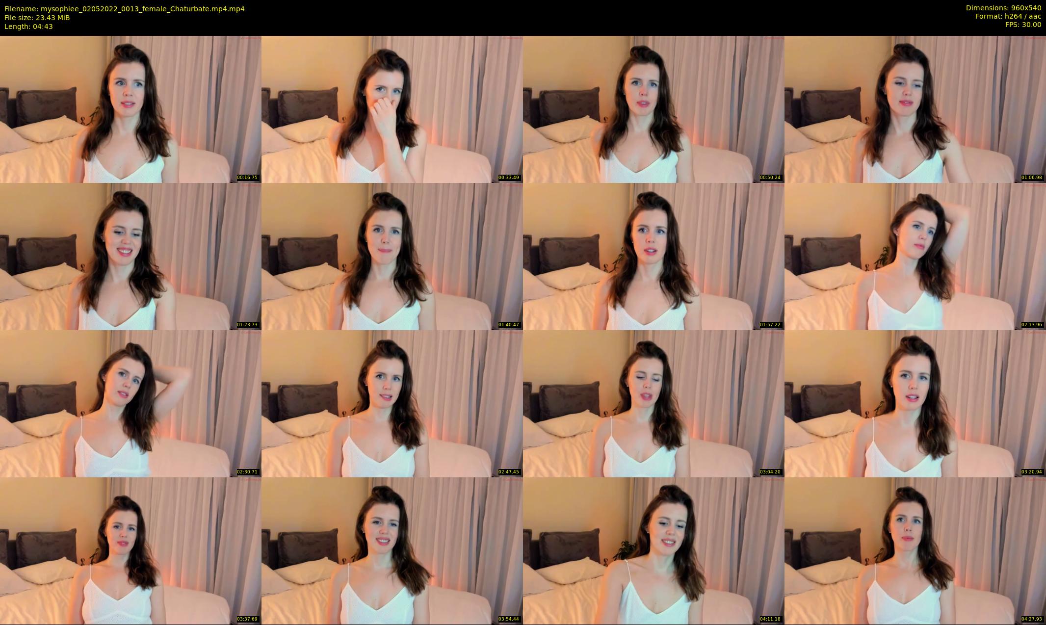 mysophiee — 5 minute Chaturbate female cam show recording, 480p, May 2, 2022