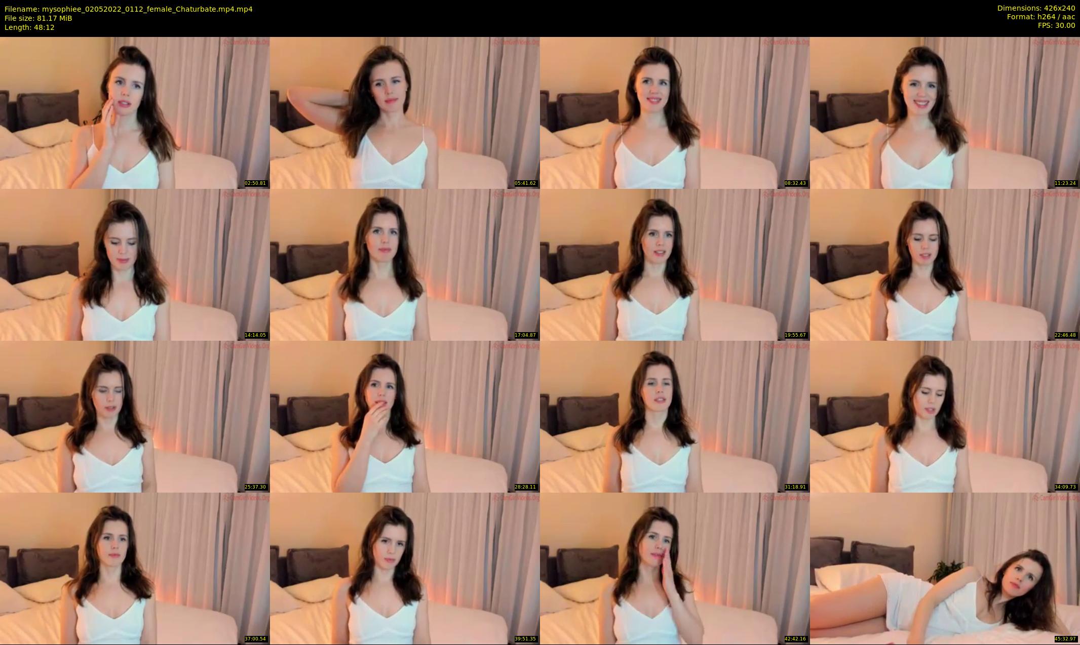 mysophiee — 49 minute Chaturbate female cam show recording, SD, May 2, 2022