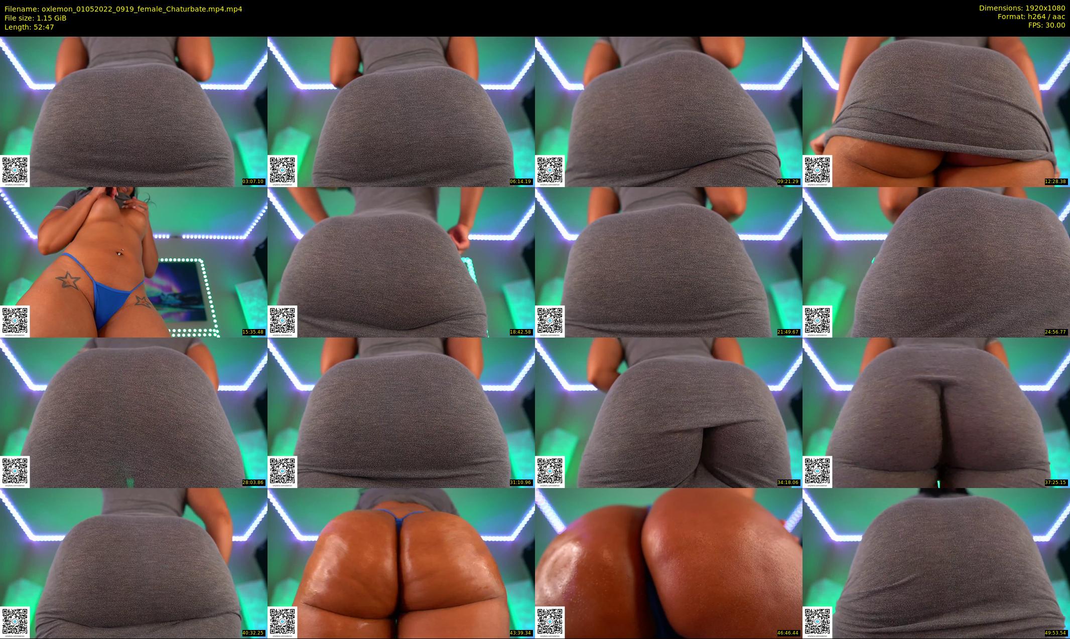 oxlemon — 53 minute Chaturbate female cam show recording, 1080p, May 1, 2022