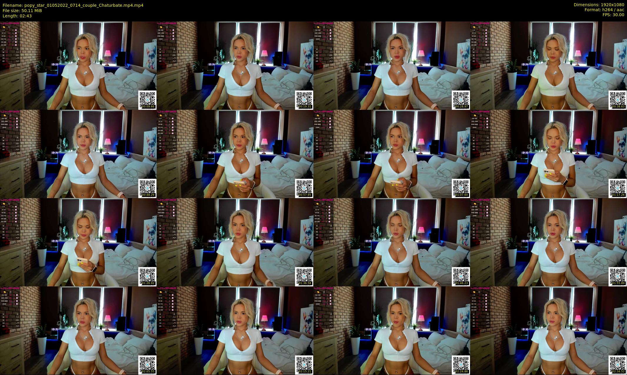 popy_star — 3 minute Chaturbate couple cam show recording, 1080p, May 1, 2022