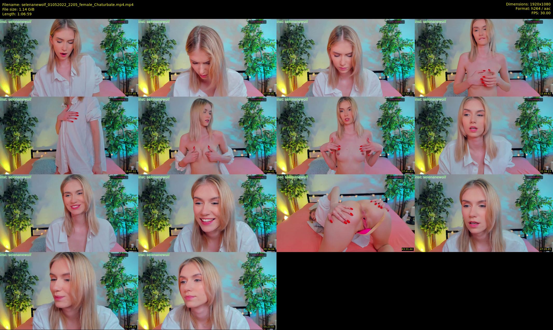 selenanewolf — 67 minute Chaturbate couple cam show recording, 1080p, May 1, 2022
