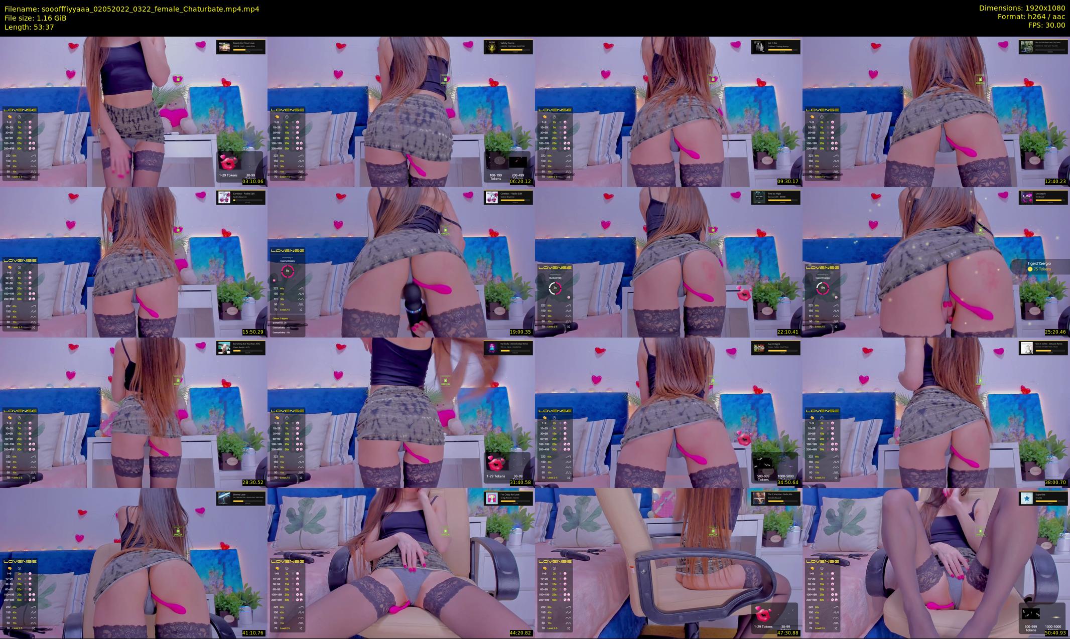 sooofffiyyaaa — 54 minute Chaturbate female cam show recording, 1080p, May 2, 2022
