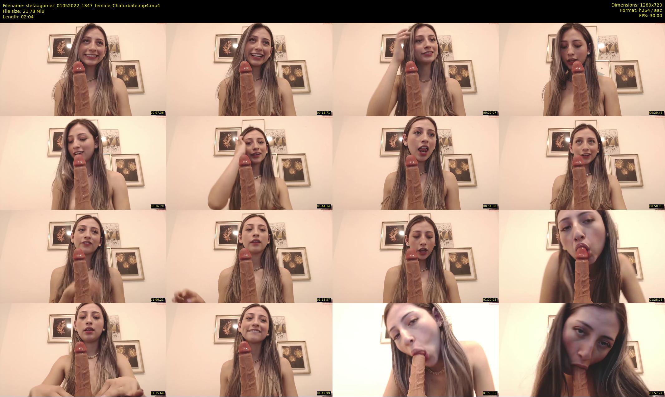 stefaagomez — 3 minute Chaturbate female cam show recording, 720p, May 1, 2022