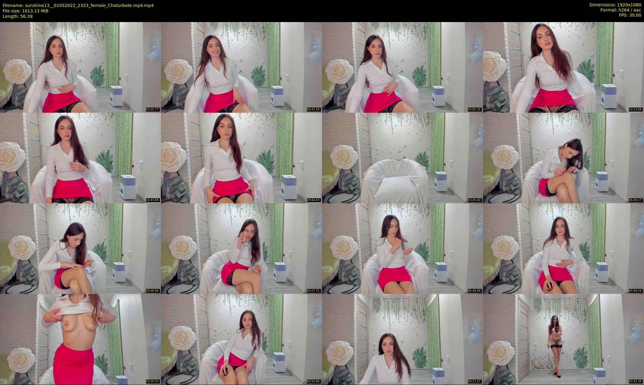 sunshine13_ — 57 minute Chaturbate female cam show recording, 1080p, May 1, 2022