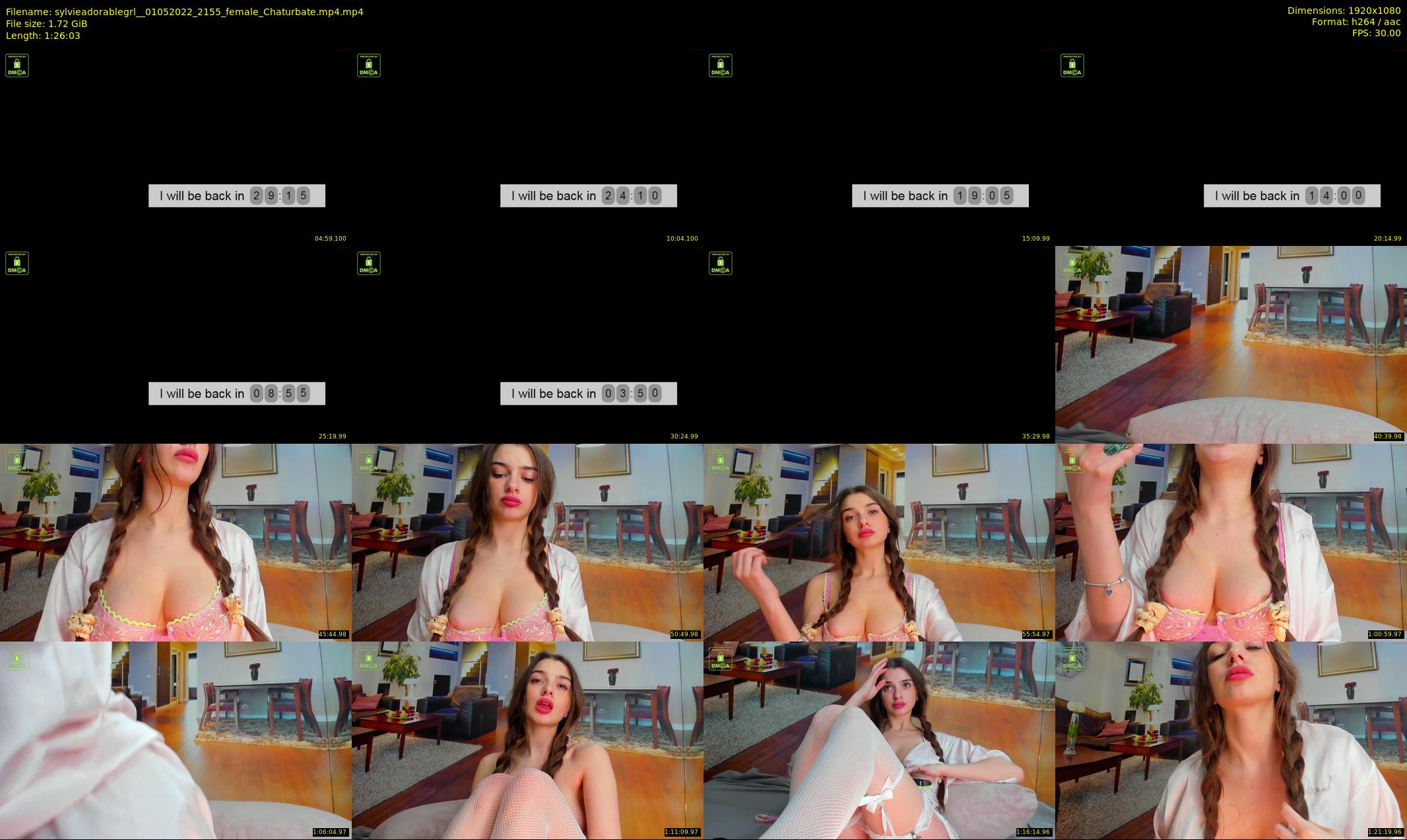 sylvieadorablegrl_ — 87 minute Chaturbate female cam show recording, 1080p, May 1, 2022