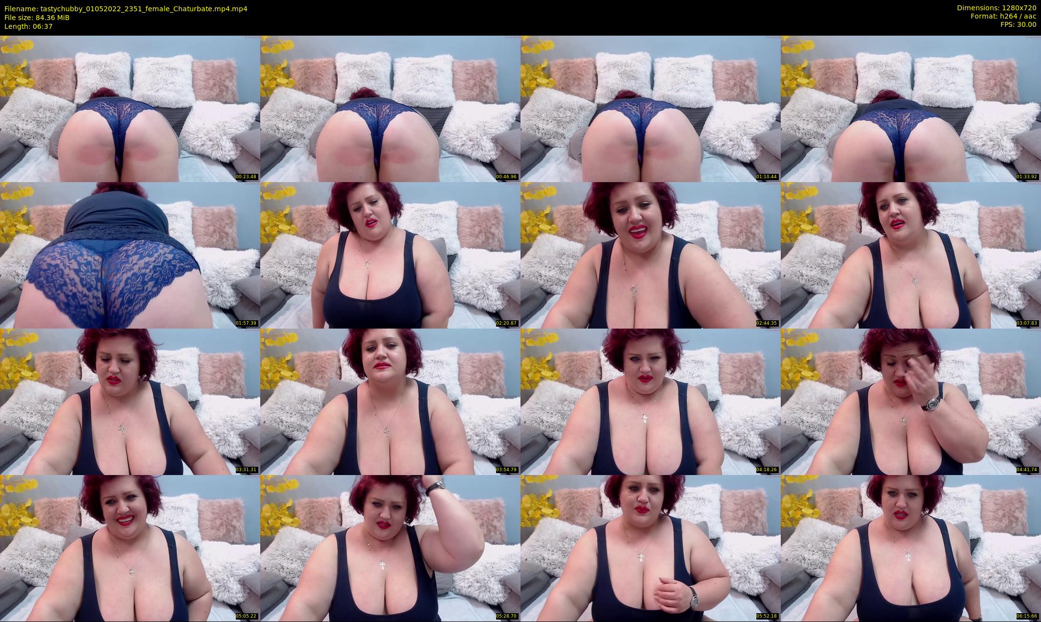tastychubby — 7 minute Chaturbate female cam show recording, 720p, May 1, 2022