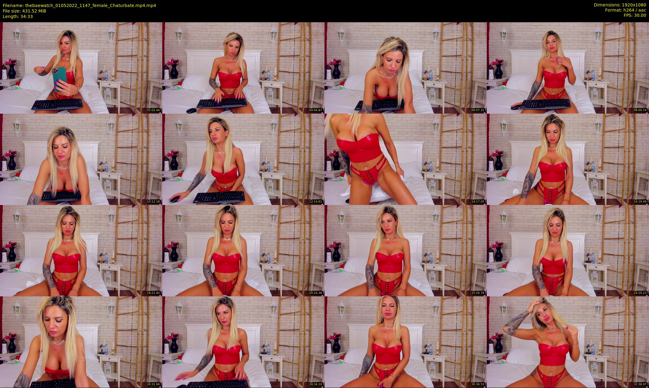 thebaewatch — 35 minute Chaturbate female cam show recording, 1080p, May 1, 2022
