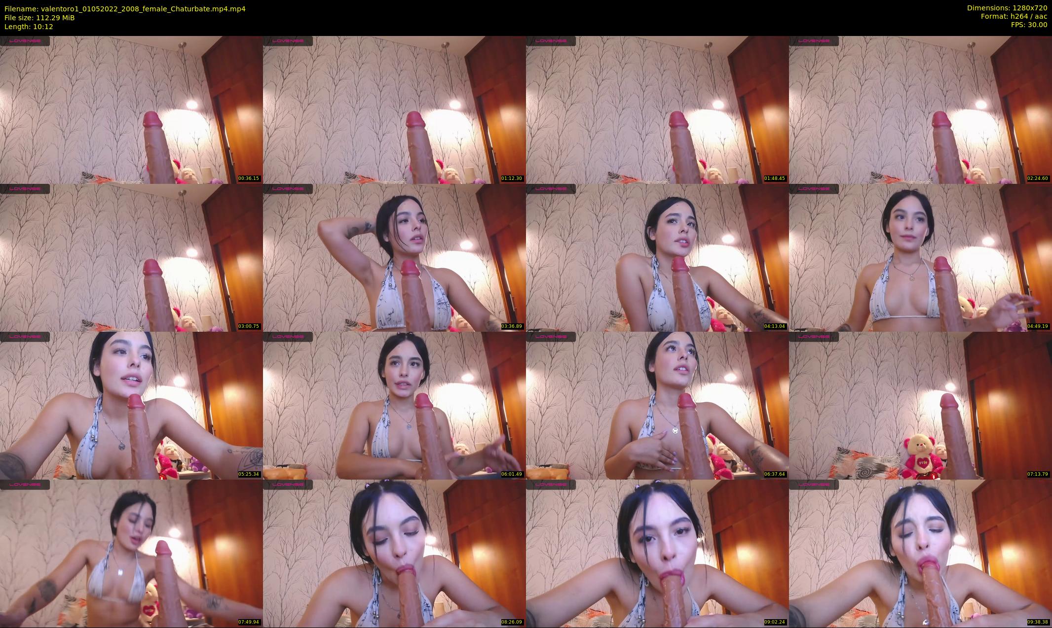 valentoro1 — 11 minute Chaturbate female cam show recording, 720p, May 1, 2022