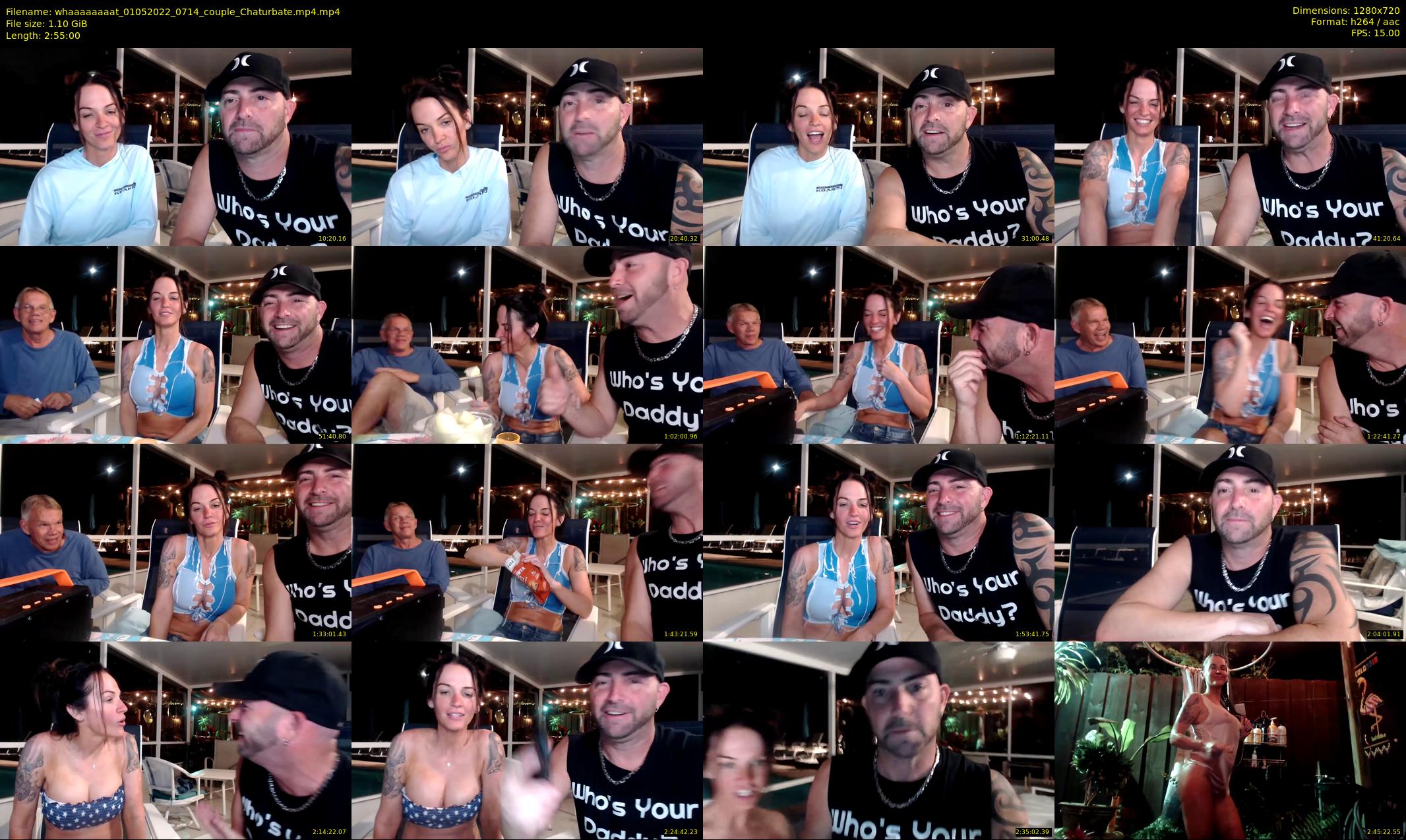 whaaaaaaaat — 175 minute Chaturbate couple cam show recording, 720p, May 1, 2022