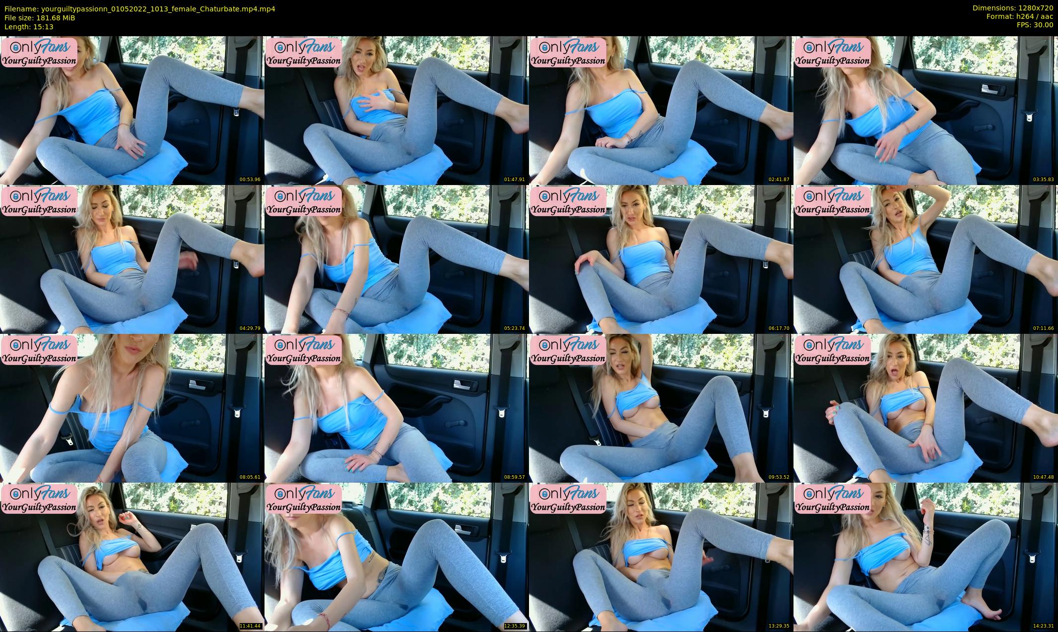 yourguiltypassionn — 16 minute Chaturbate female cam show recording, 720p, May 1, 2022