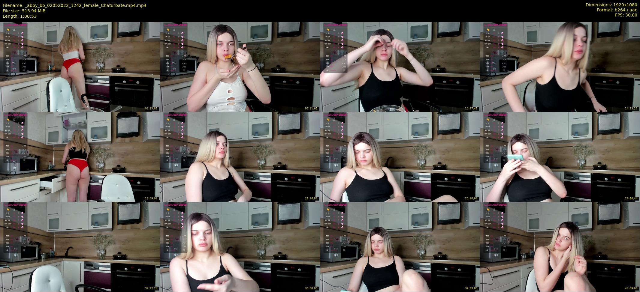 _abby_bb — 61 minute Chaturbate female cam show recording, 1080p, May 2, 2022