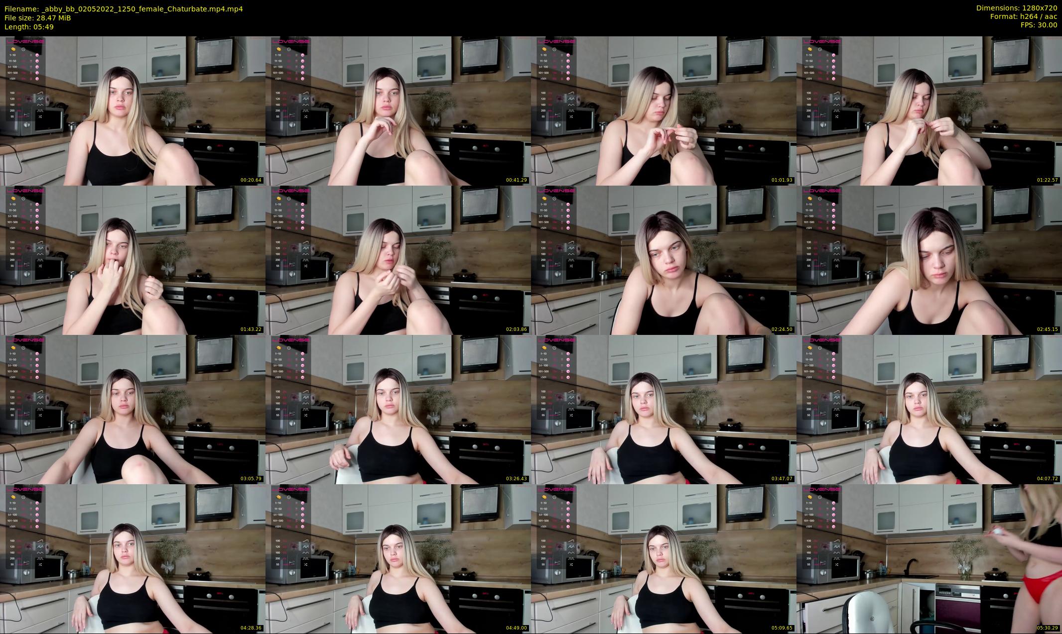 _abby_bb — 6 minute Chaturbate female cam show recording, 720p, May 2, 2022