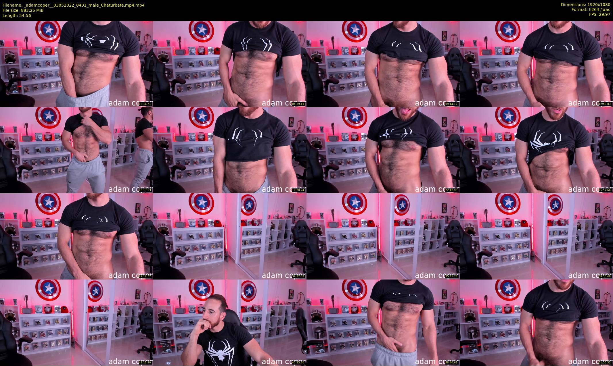 _adamcoper_ — 55 minute Chaturbate male cam show recording, 1080p, May 3, 2022