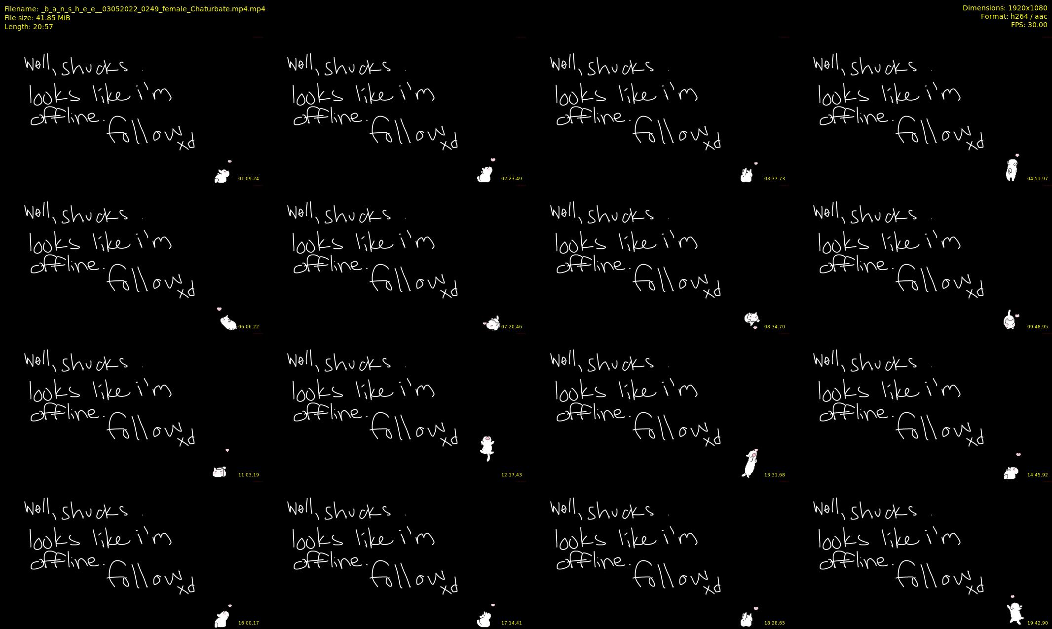 _b_a_n_s_h_e_e_ — 21 minute Chaturbate female cam show recording, 1080p, May 3, 2022
