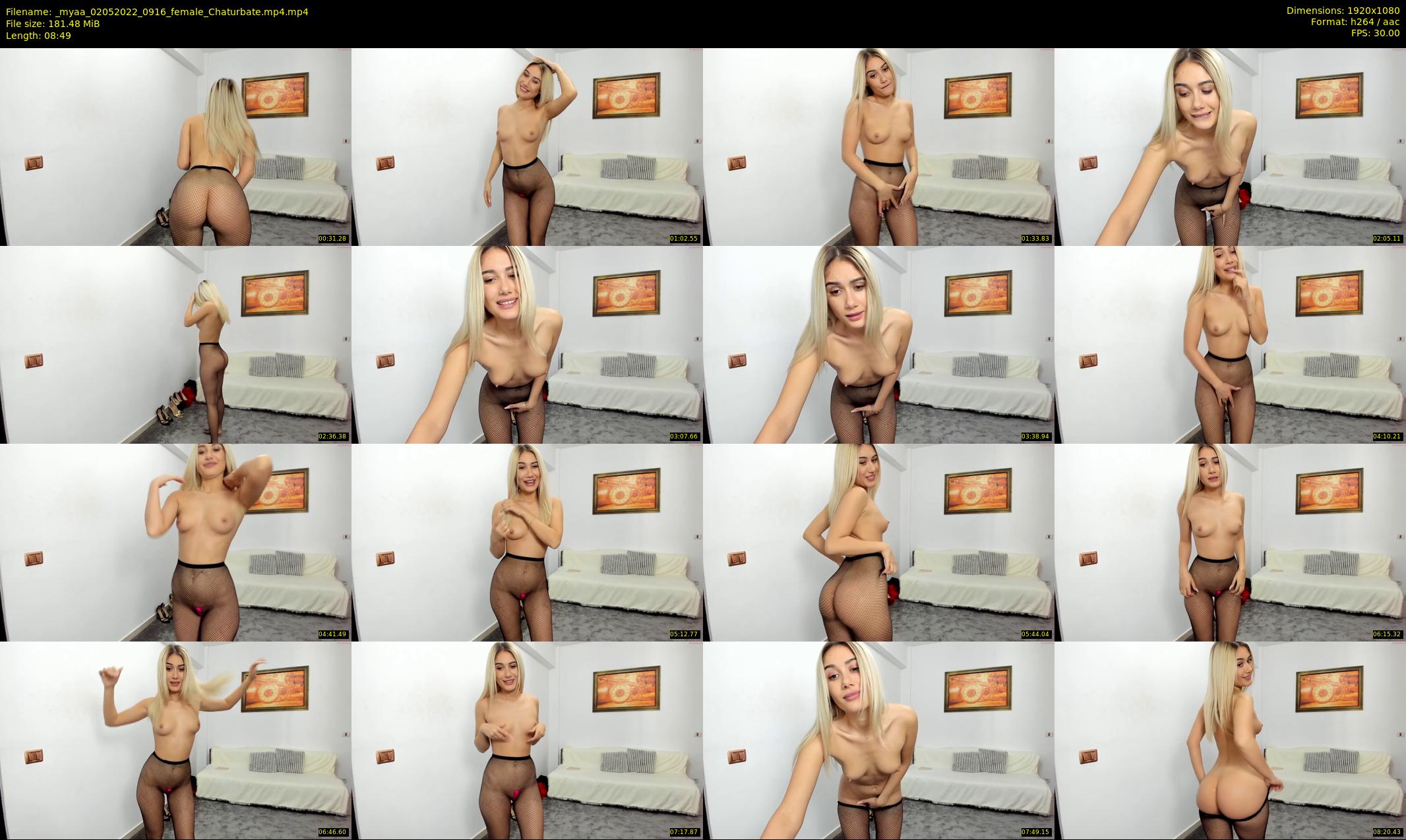 _myaa — 9 minute Chaturbate female cam show recording, 1080p, May 2, 2022