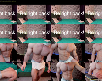 adam_muscle_ — 54 minute Chaturbate male cam show recording, 1080p, May 3, 2022