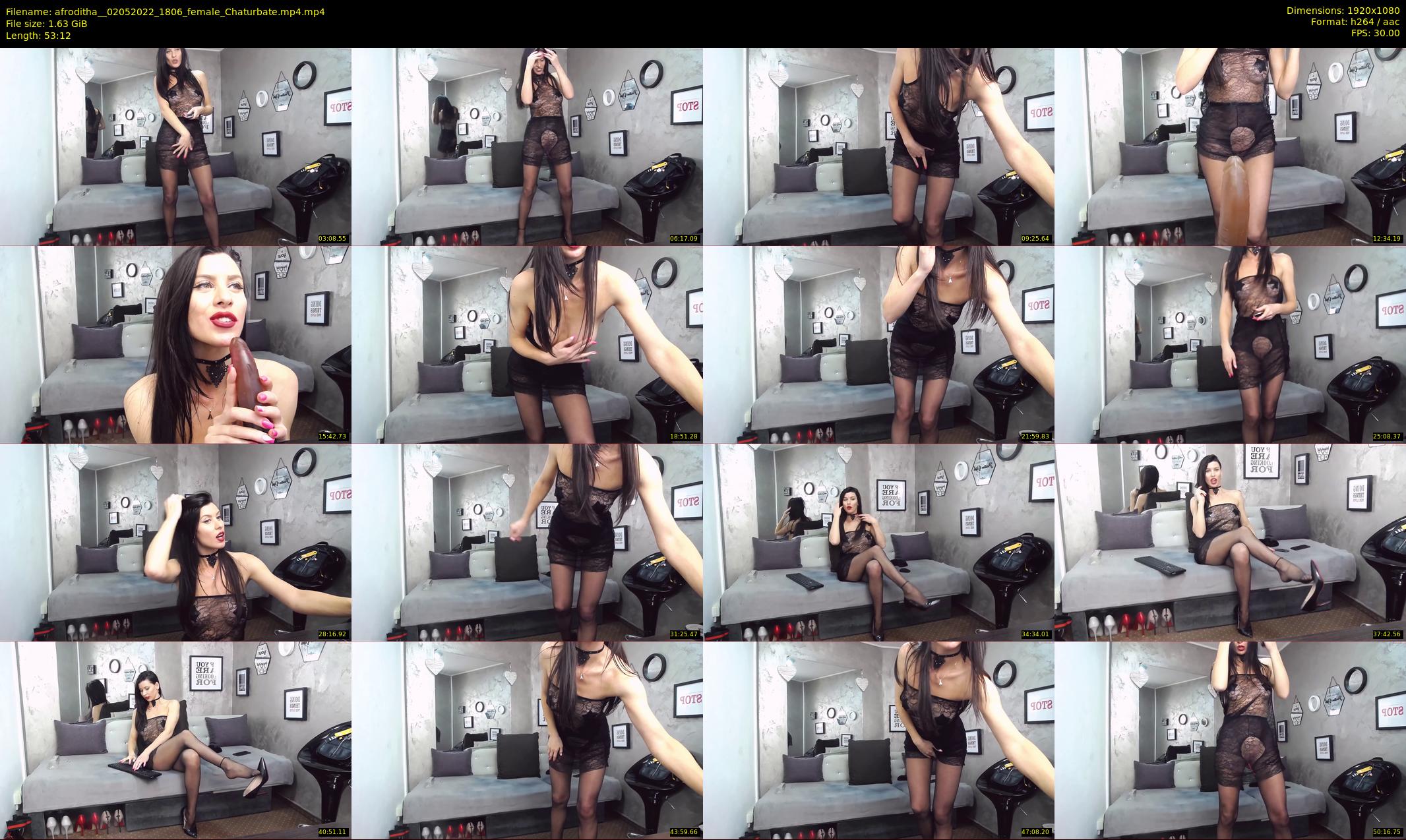 afroditha_ — 54 minute Chaturbate female cam show recording, 1080p, May 2, 2022