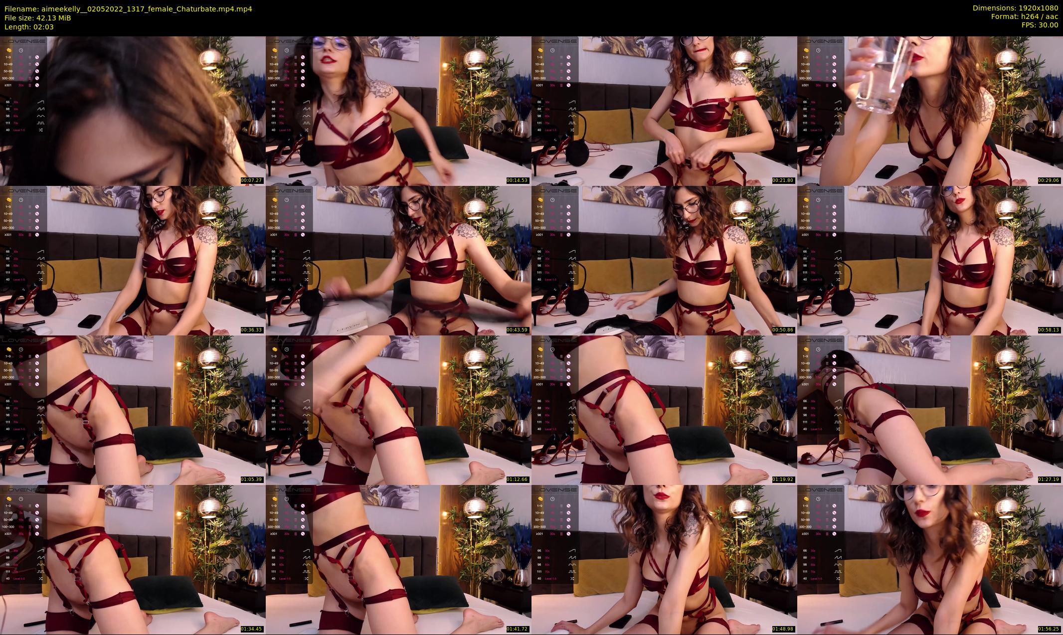 aimeekelly_ — 3 minute Chaturbate female cam show recording, 1080p, May 2, 2022