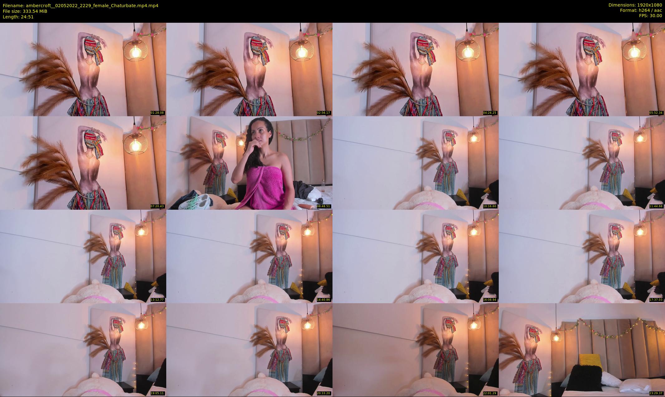 ambercroft_ — 25 minute Chaturbate female cam show recording, 1080p, May 2, 2022