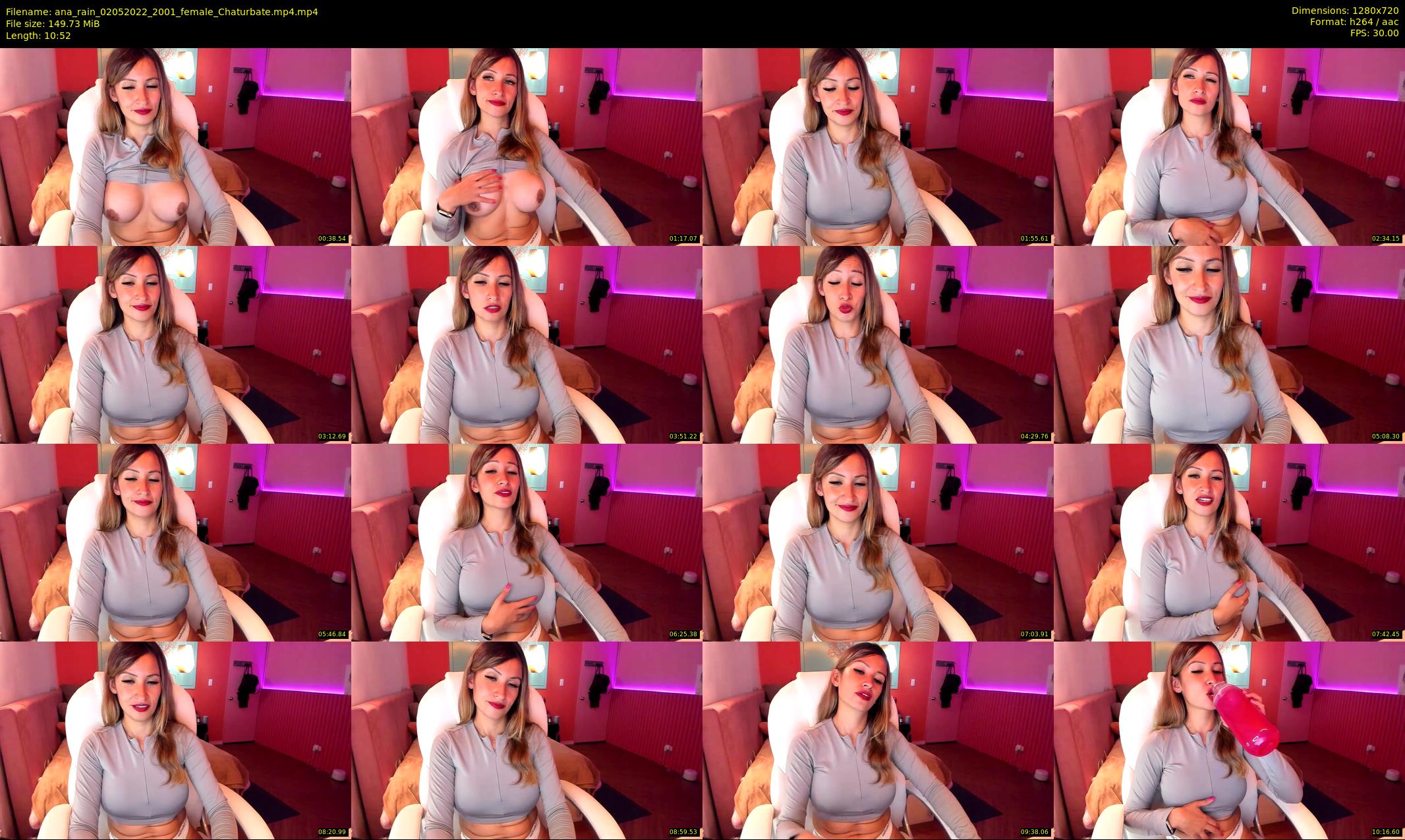 ana_rain — 11 minute Chaturbate female cam show recording, 720p, May 2, 2022