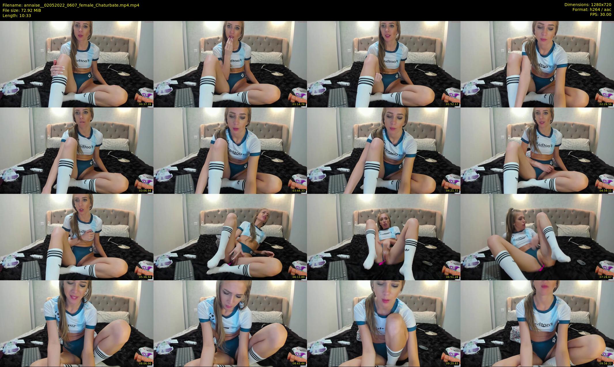 annaise_ — 11 minute Chaturbate female cam show recording, 720p, May 2, 2022