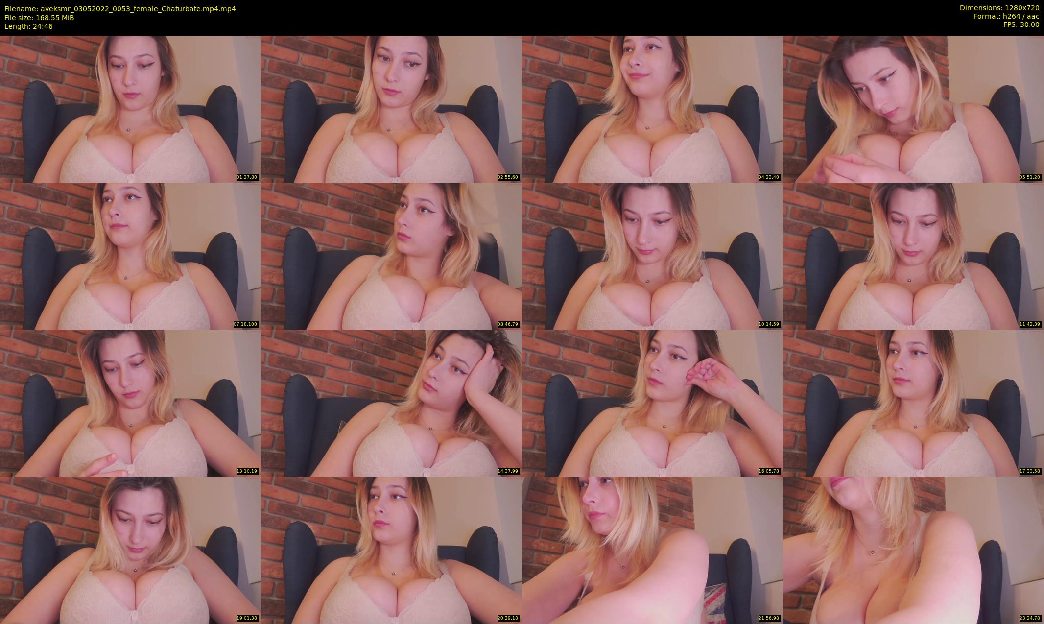 aveksmr — 25 minute Chaturbate couple cam show recording, 720p, May 3, 2022
