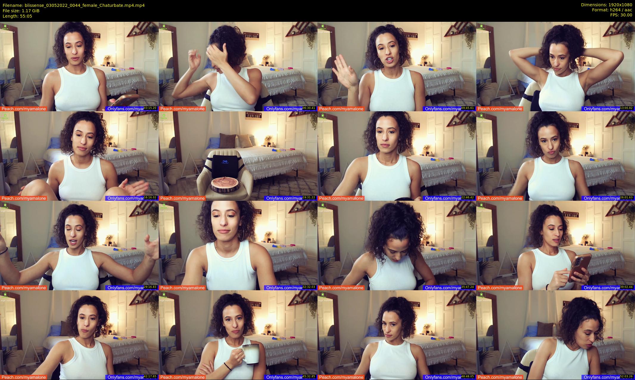 blissense — 56 minute Chaturbate female cam show recording, 1080p, May 3, 2022