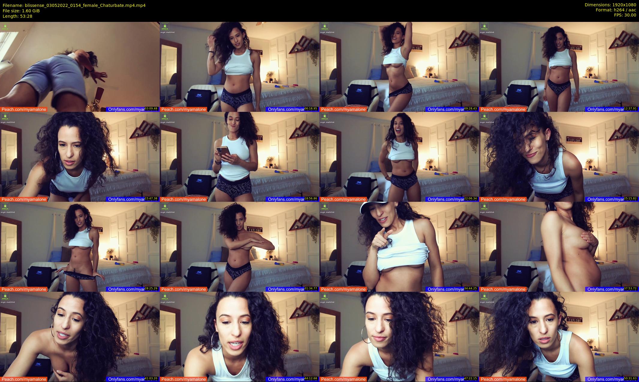 blissense — 54 minute Chaturbate female cam show recording, 1080p, May 3, 2022