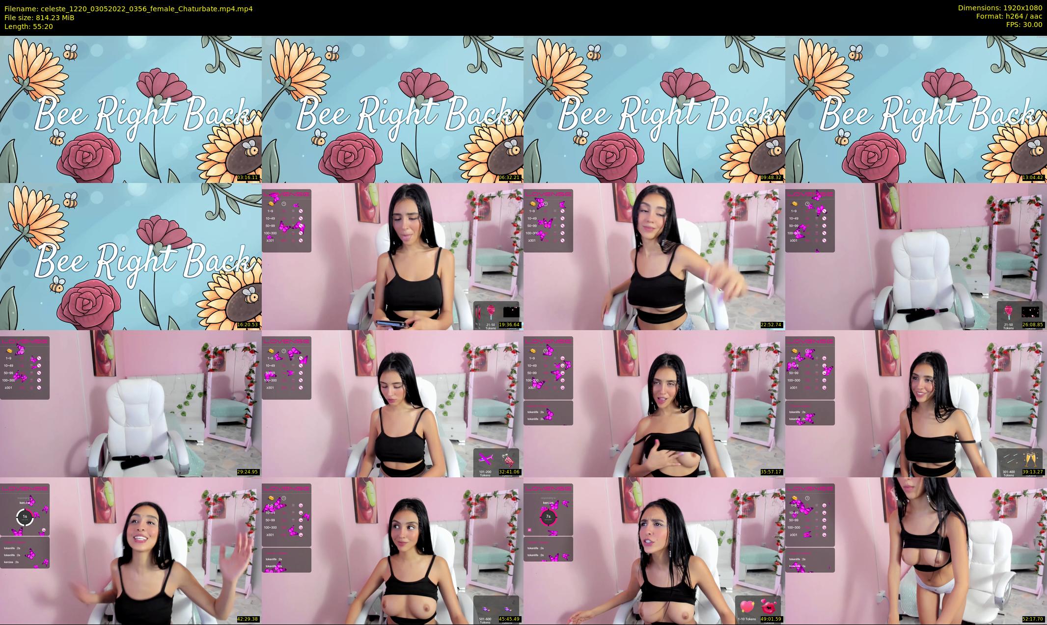 celeste_1220 — 56 minute Chaturbate female cam show recording, 1080p, May 3, 2022