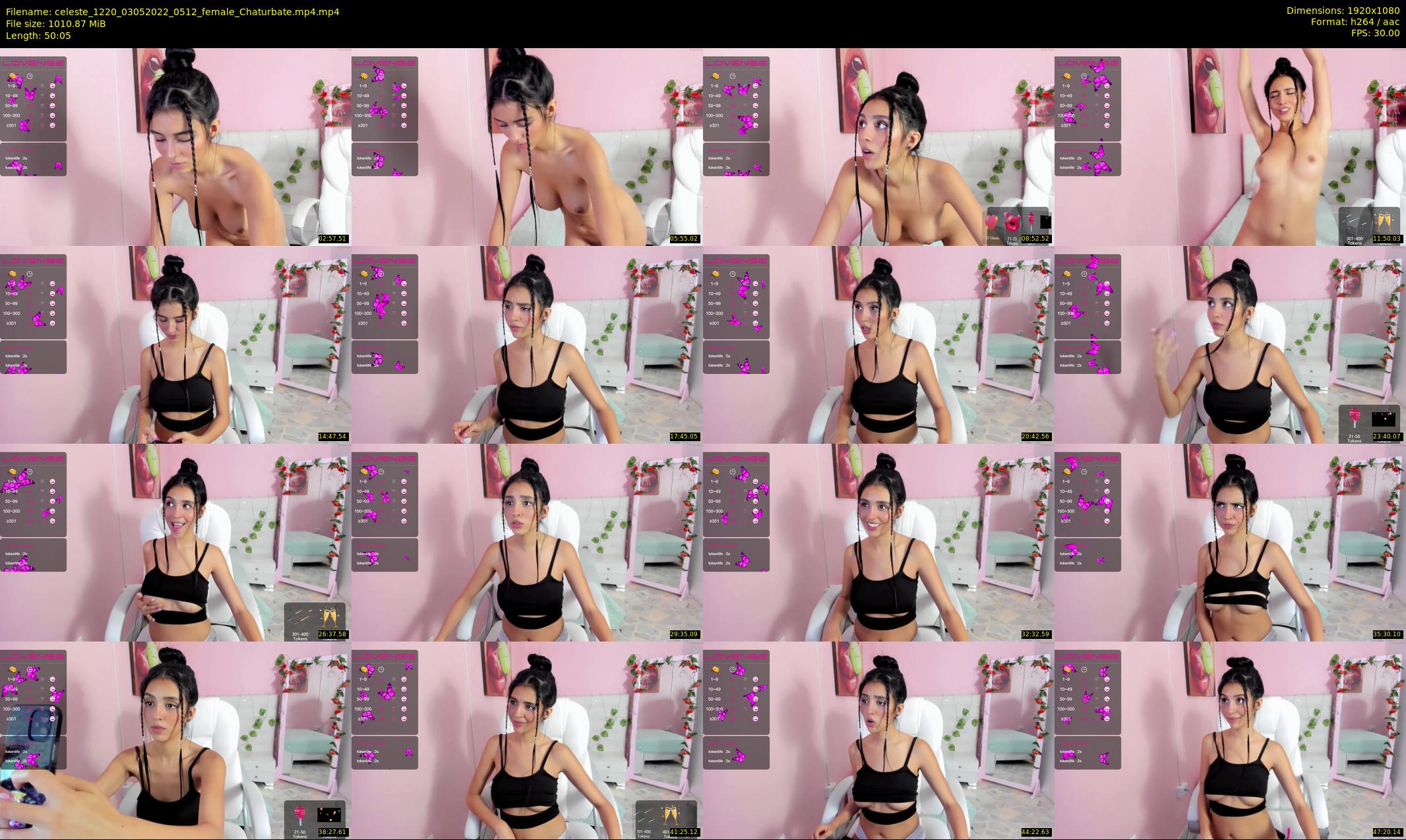 celeste_1220 — 51 minute Chaturbate female cam show recording, 1080p, May 3, 2022