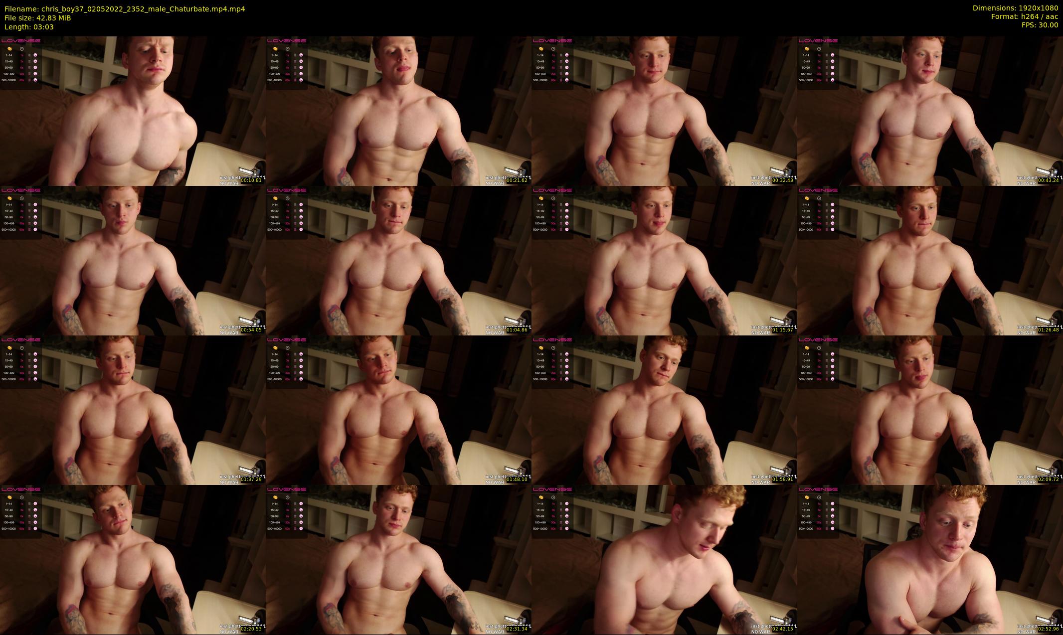 chris_boy37 — 4 minute Chaturbate male cam show recording, 1080p, May 2, 2022