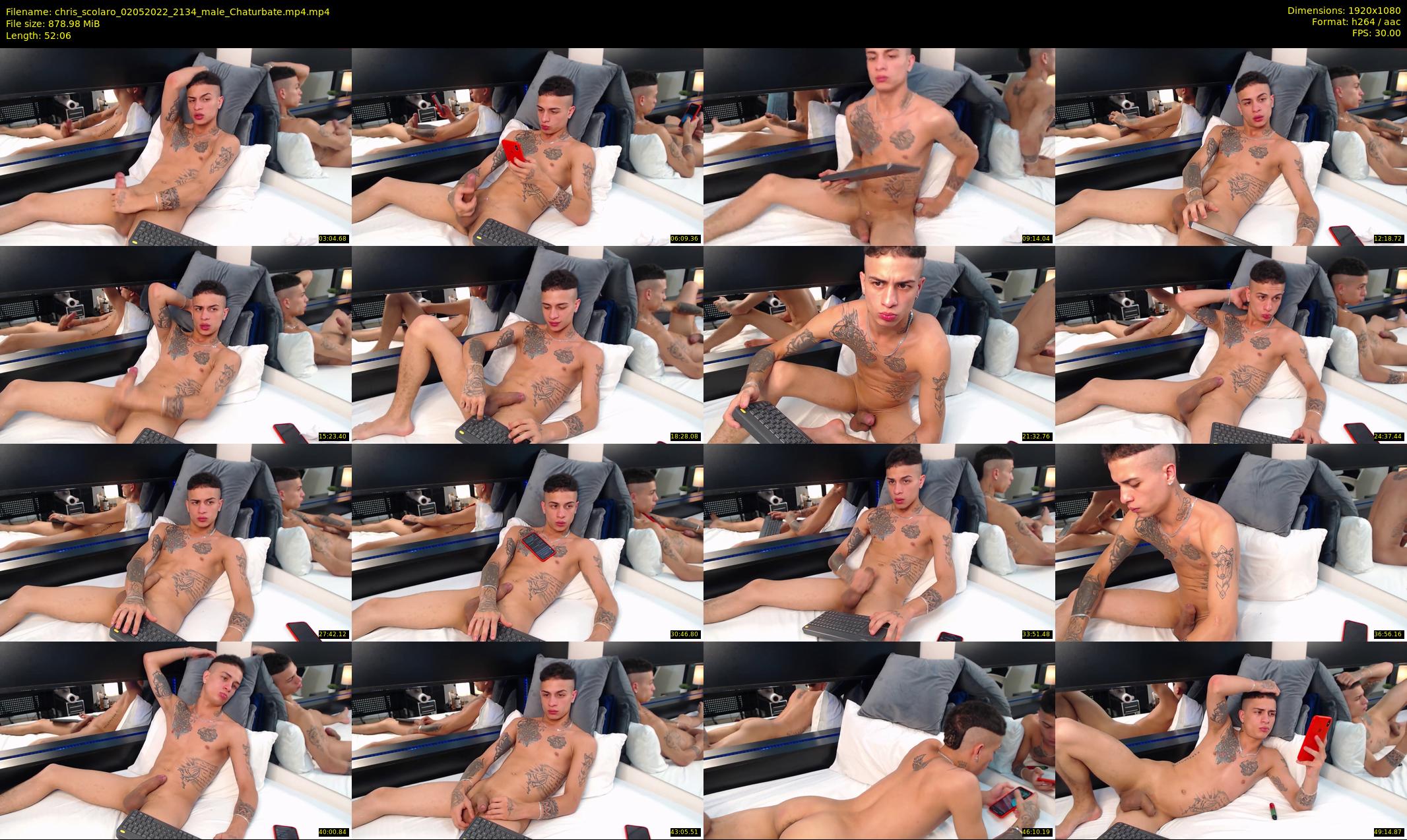 chris_scolaro — 53 minute Chaturbate male cam show recording, 1080p, May 2, 2022