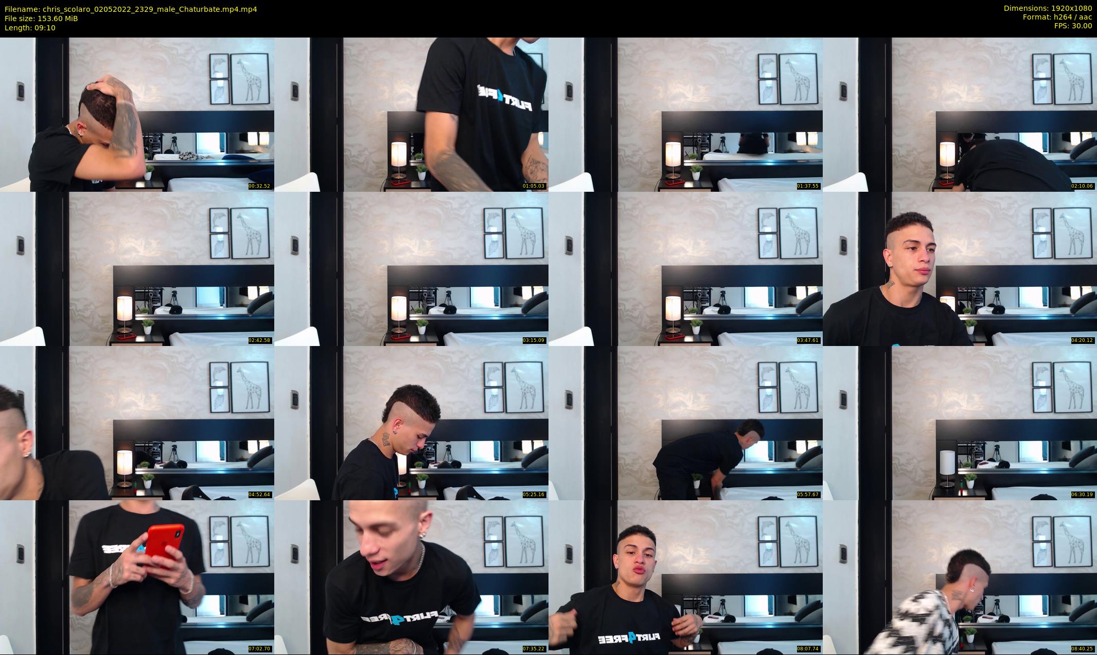 chris_scolaro — 10 minute Chaturbate male cam show recording, 1080p, May 2, 2022