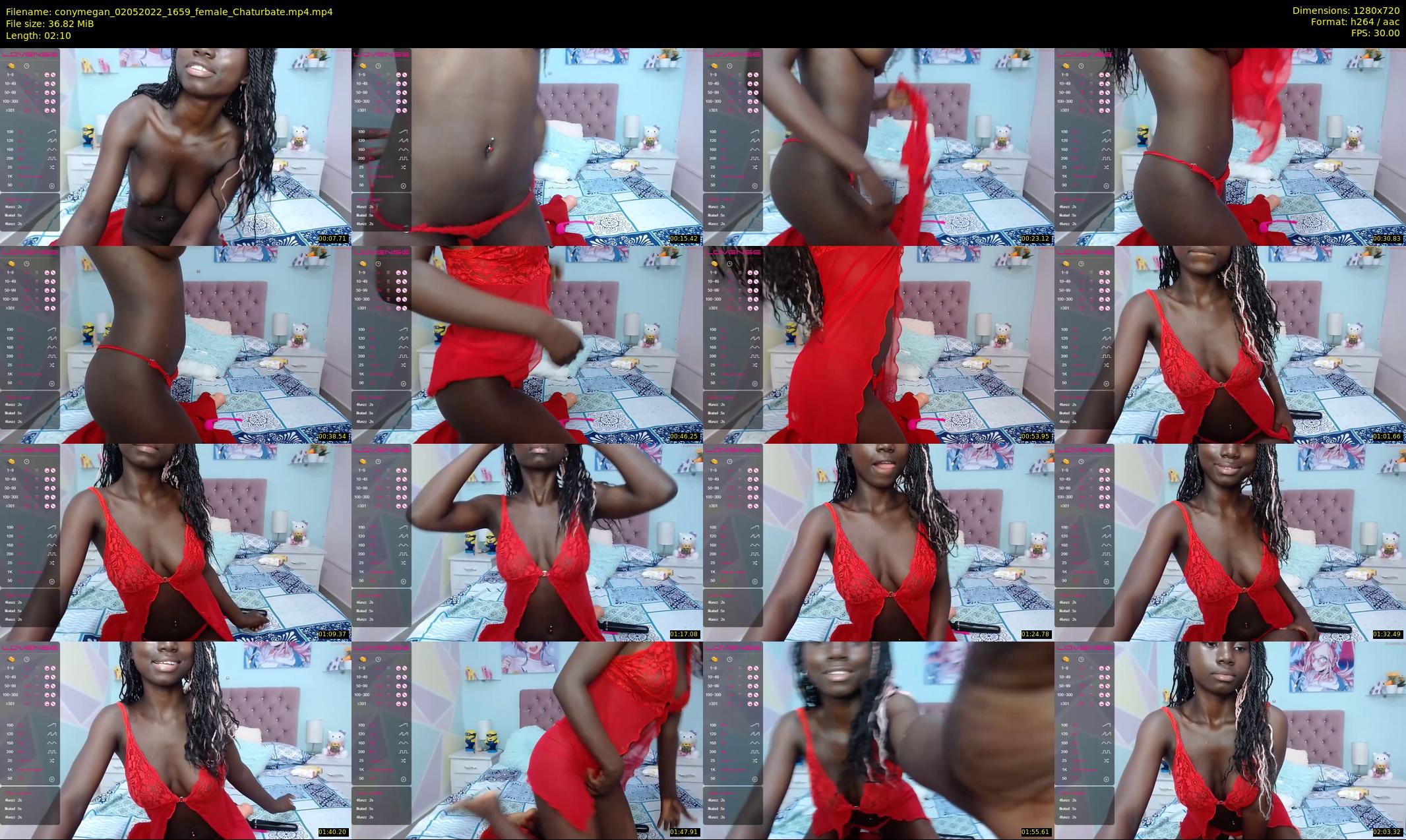 conymegan — 3 minute Chaturbate female cam show recording, 720p, May 2, 2022