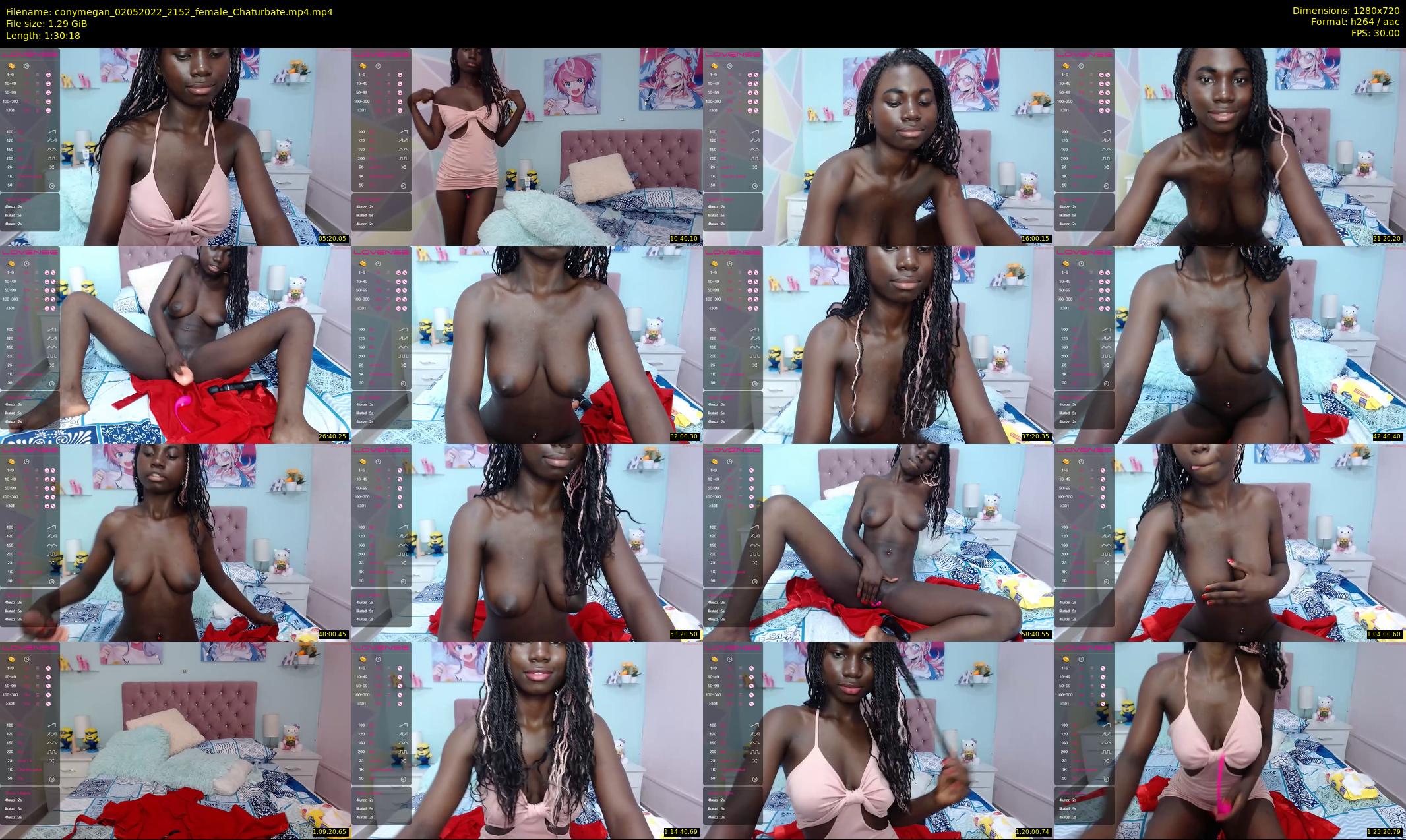 conymegan — 91 minute Chaturbate female cam show recording, 720p, May 2, 2022