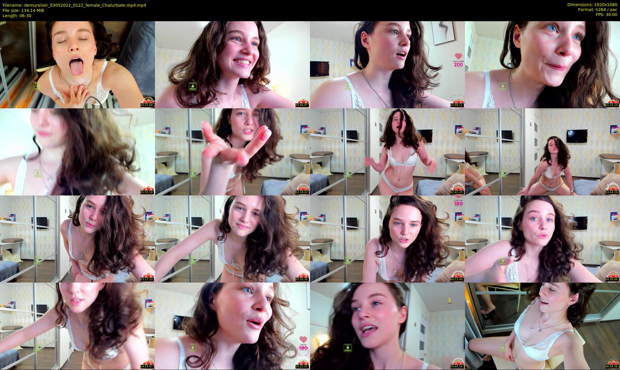 demurelixir — 7 minute Chaturbate female cam show recording, 1080p, May 3, 2022