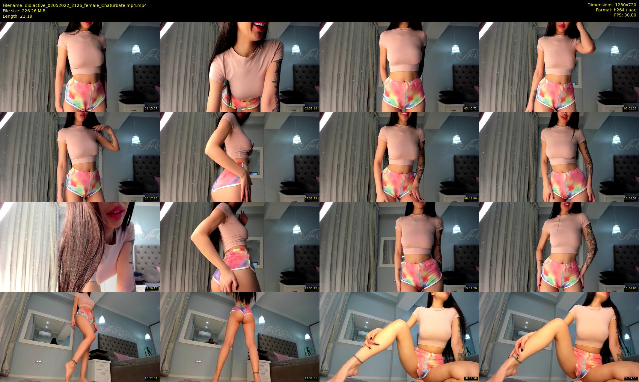 didiactive — 22 minute Chaturbate female cam show recording, 720p, May 2, 2022