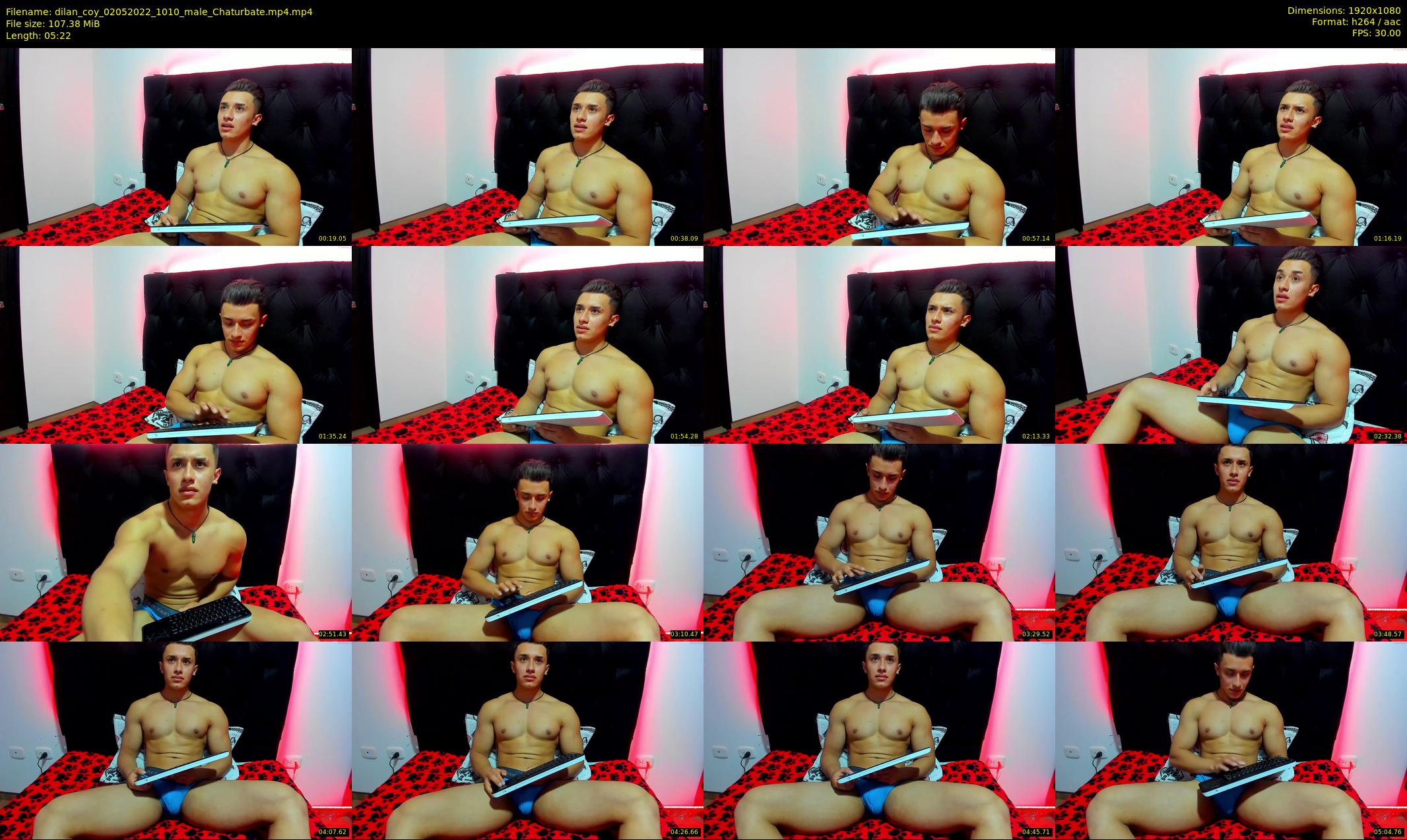 dilan_coy — 6 minute Chaturbate male cam show recording, 1080p, May 2, 2022