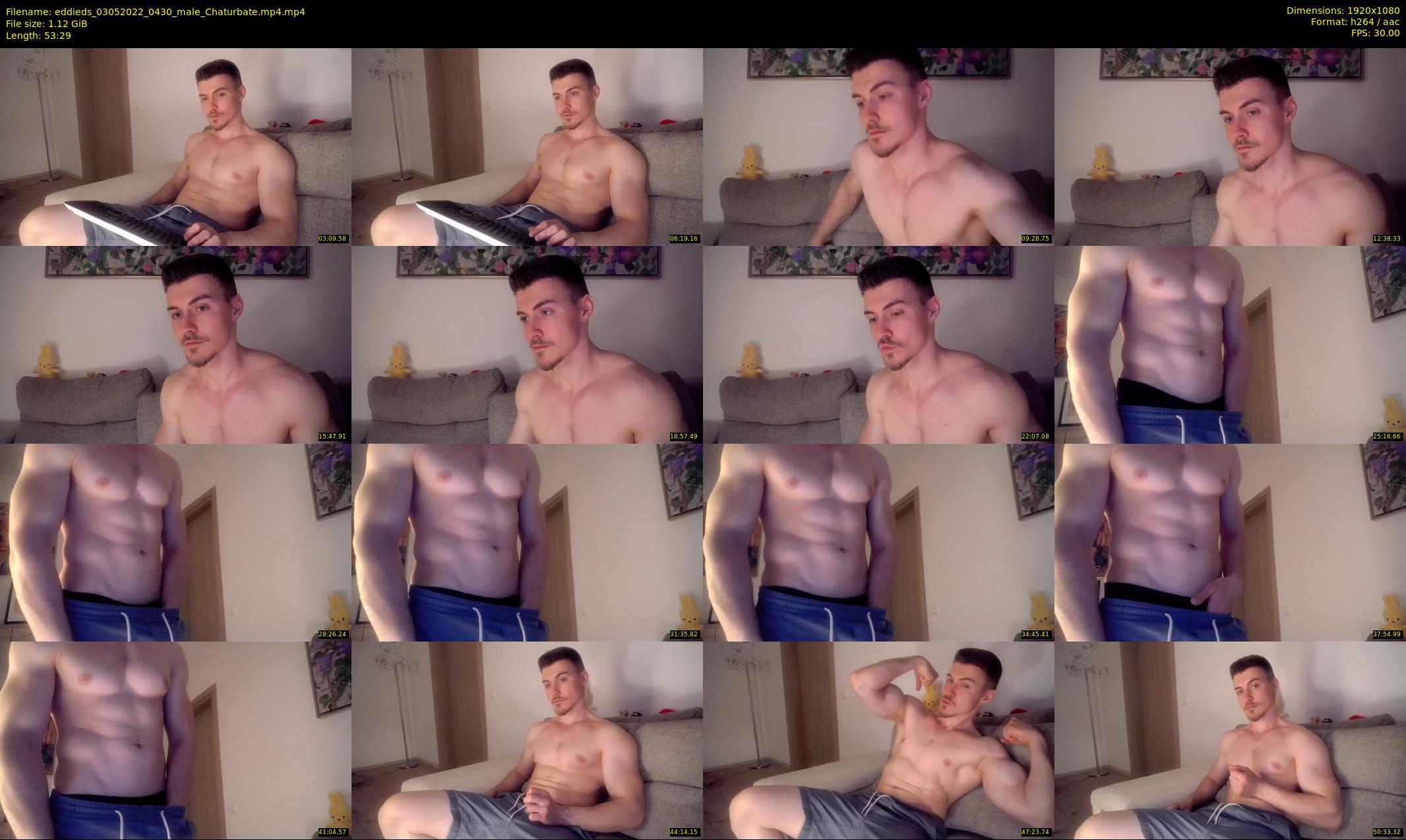 eddieds — 54 minute Chaturbate male cam show recording, 1080p, May 3, 2022